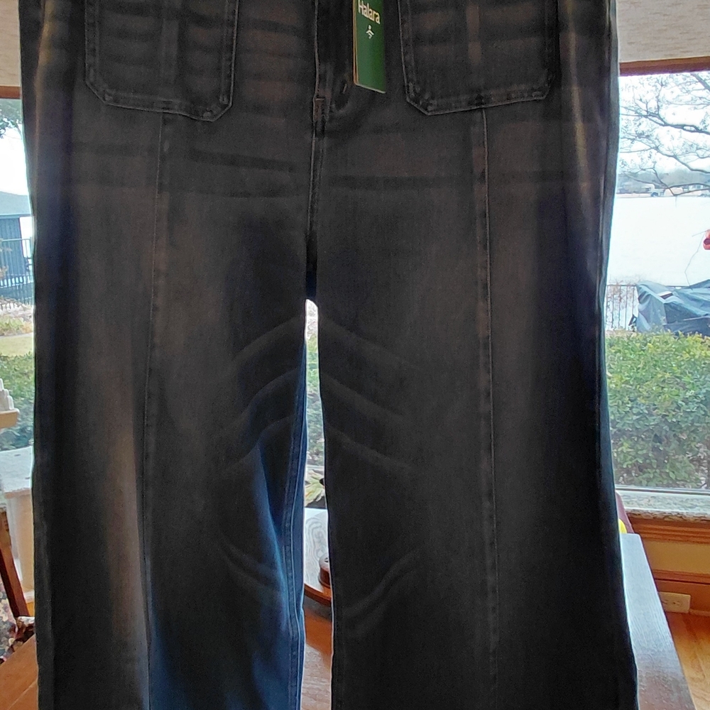 HALARA Midnight Blue Wide Leg Jeans
